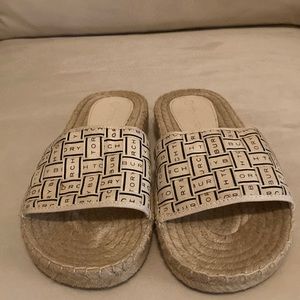 Tory Burch printed braided espadrille